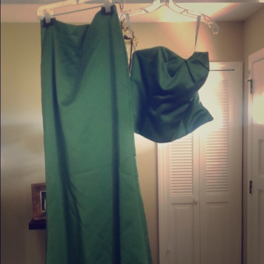 Brides maids dress two piece